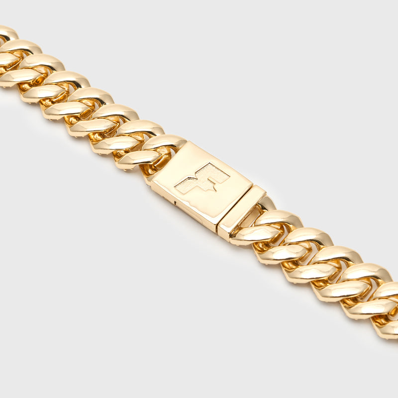 14MM PRONG CHAIN - GOLD